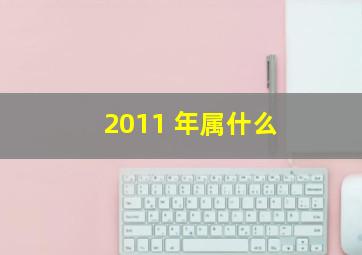 2011 年属什么